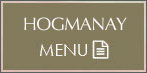 Hogmanay menu